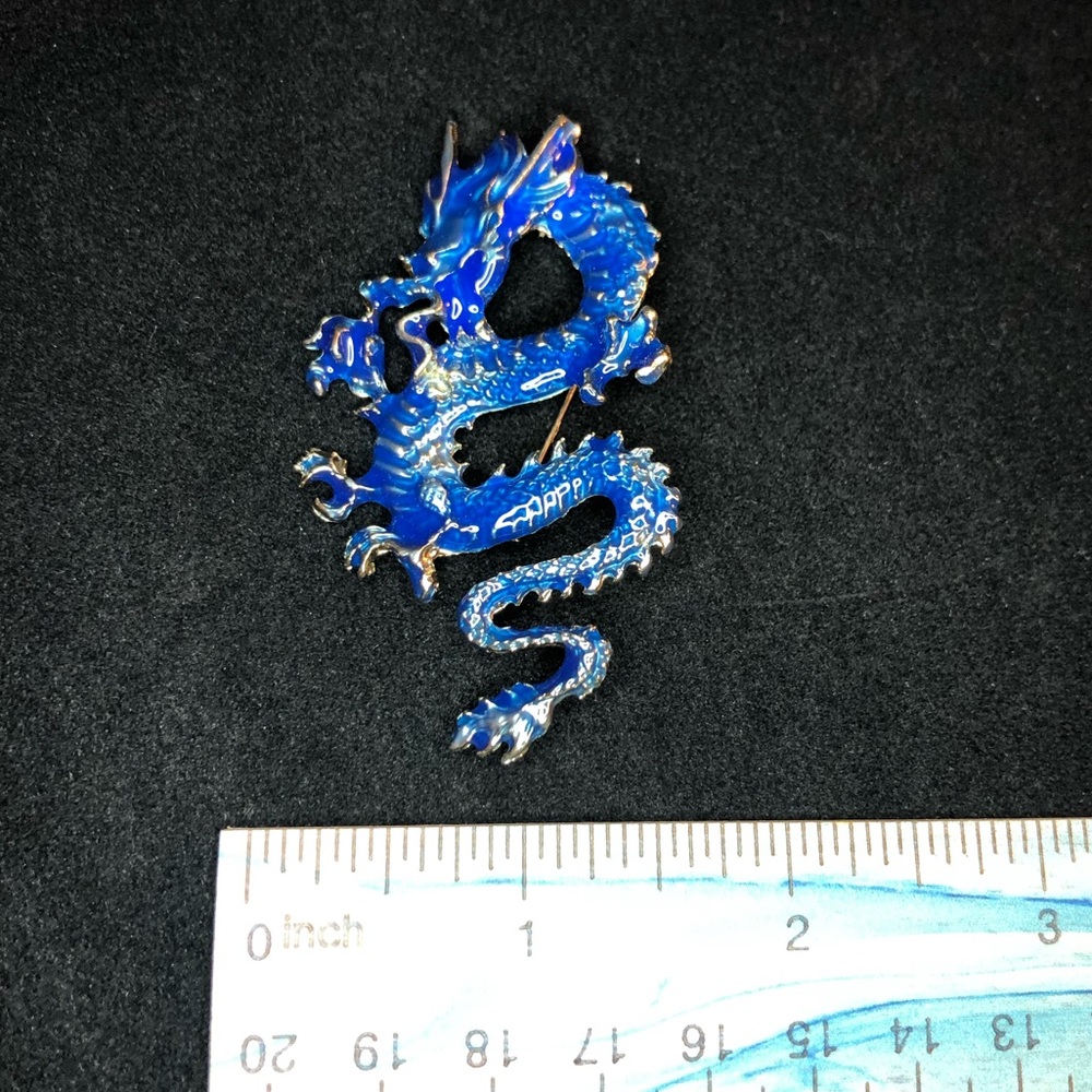 Blue Dragon Pin